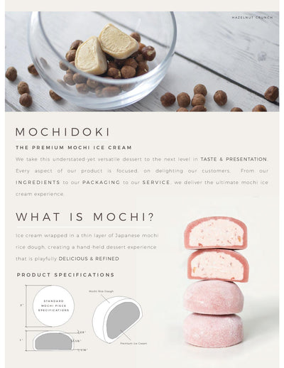 Mochidoki Marketing Materials
