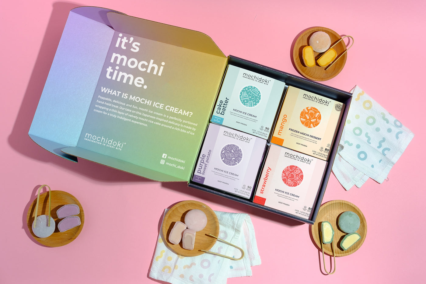 Buy Mochidoki, Mochi ice cream on Les Gastronomes