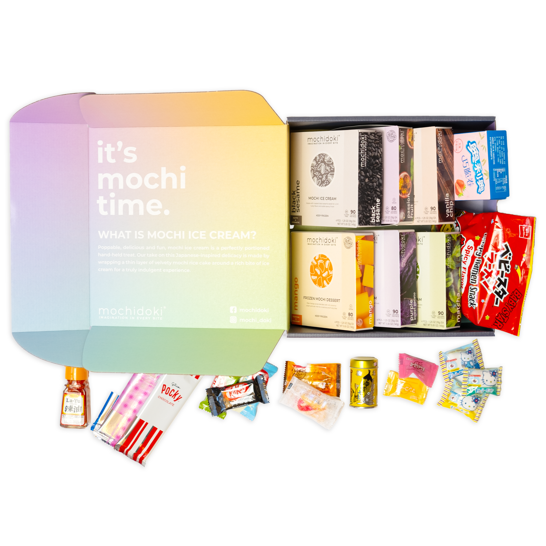 Mochidoki - Best Seller Mochi Ice Cream Collection - 48 Pack
